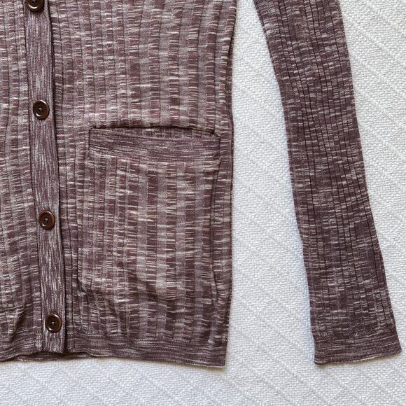 Athleta Revolve Cardigan Sweater Stretch Ribbed Button Down V-Neck Small EUC - Picture 11 of 13